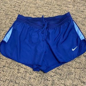 Nike Royal Blue Running Shorts